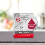PLATINUM MENU Μαγειρευτή (FSG) Υγρή Τροφή Σκύλου, Μοσχάρι & Κοτόπουλο - Image 2