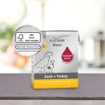 PLATINUM MENU Μαγειρευτή (FSG) Υγρή Τροφή Σκύλου, Πάπια & Γαλοπούλα - Image 3